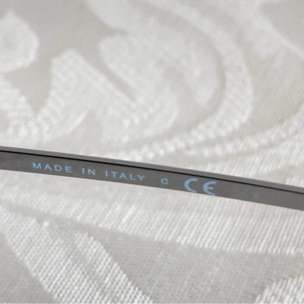 Chanel Butterfly Silver Frame Sunglasses